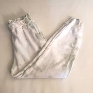 Abercrombie garment dyed tie dye joggers women’s large
